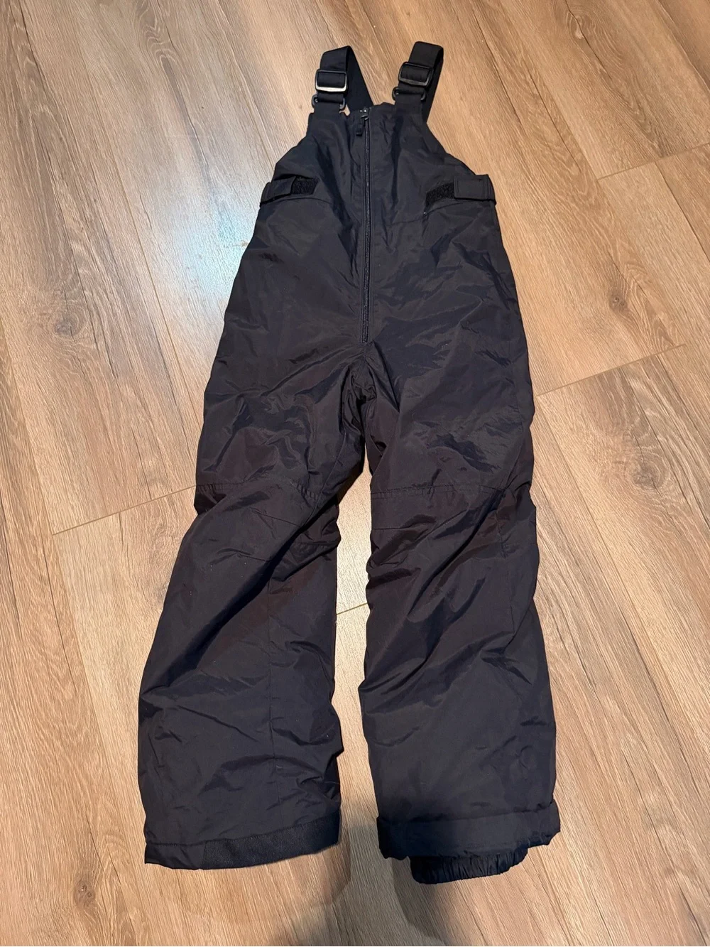 Columbia Kid’s Snowslope III Bibs Overalls Black Snow Small 8 Boys Girls Ski